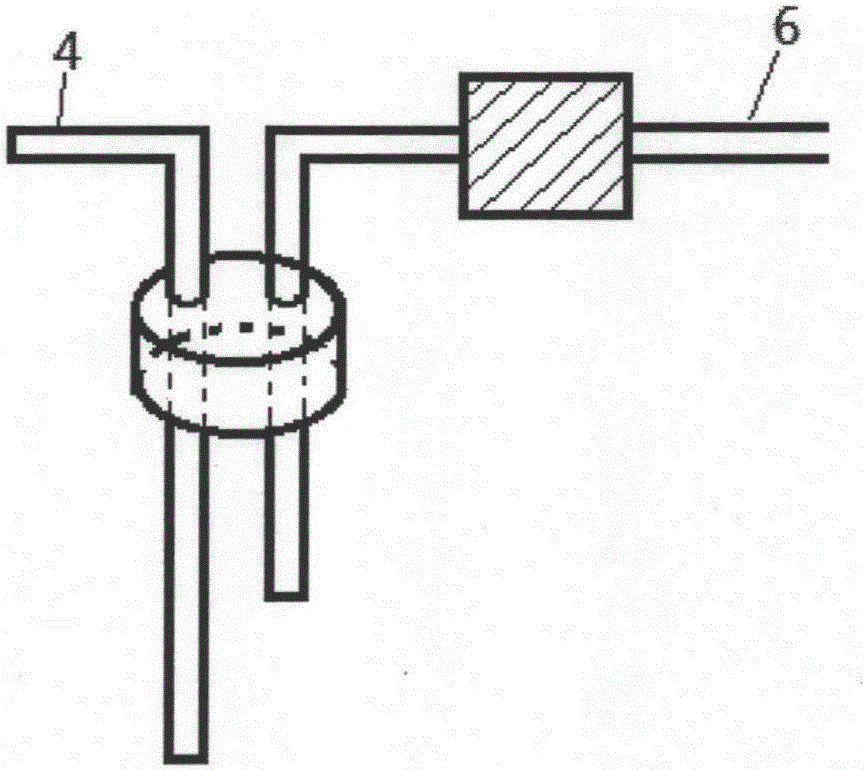 Separable gas collecting bottle