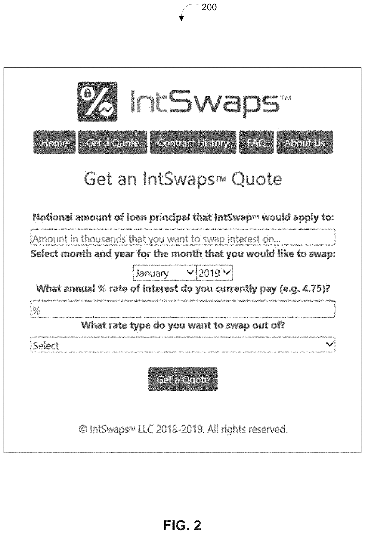 Fractionalized interest rate swaps