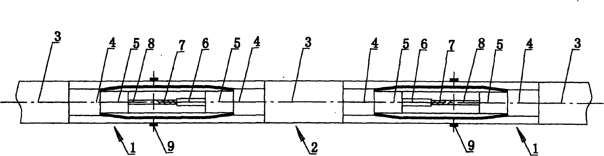 Heating cable with invisible joint and manufacturing method thereof