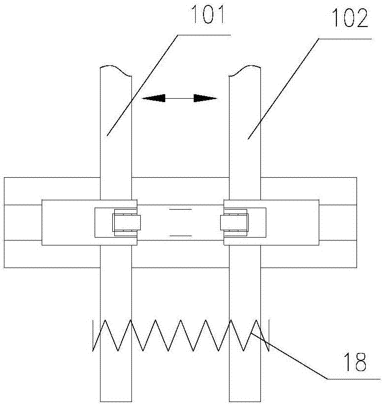 Progressive mould of composite tool