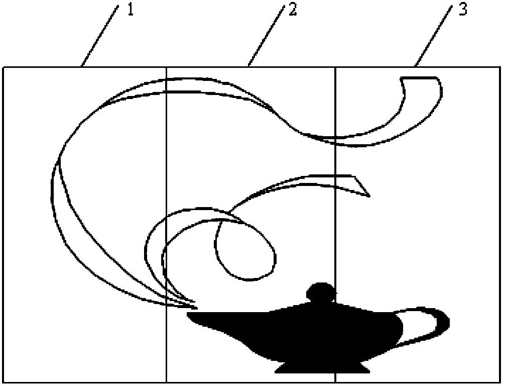 Multi-phone screen expanding display method