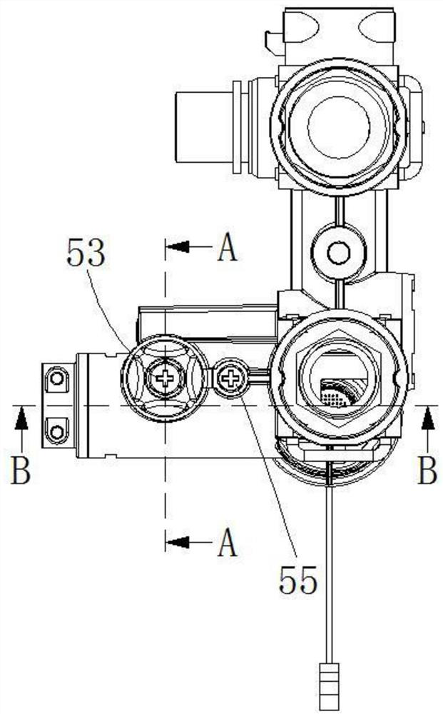 Zero-cold-water functional waterway capable of realizing telescopic vertical water replenishing