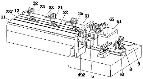 Unfilled corner repairing device for gypsum bricks