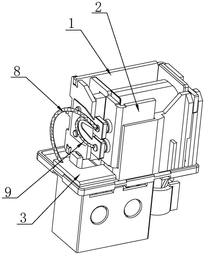 Clapper type relay