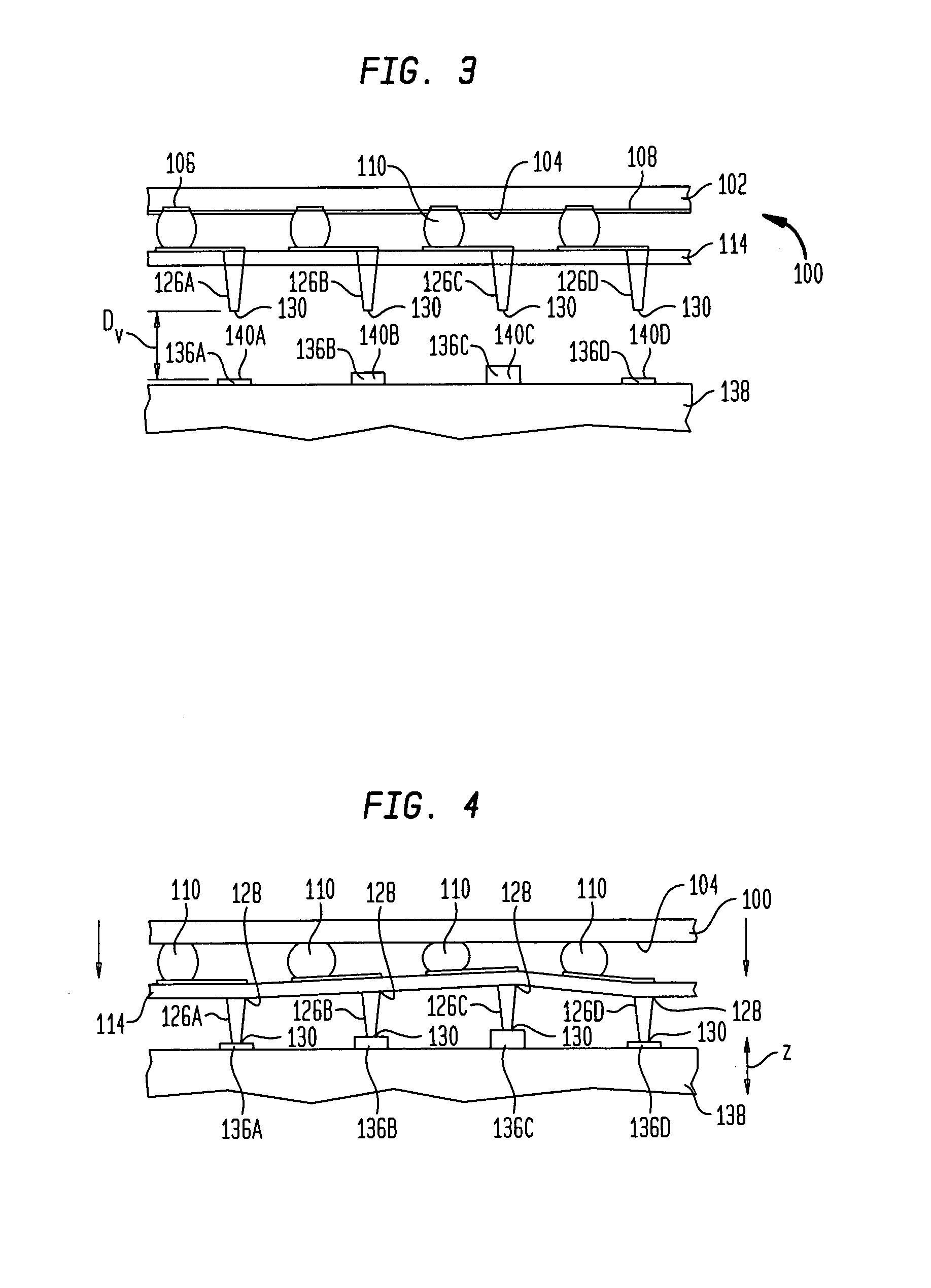 Microelectronic packages and methods therefor