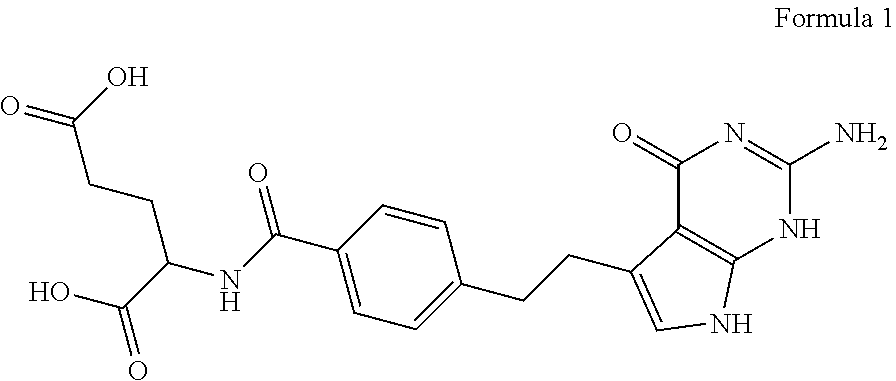 Stabilized pemetrexed formulation