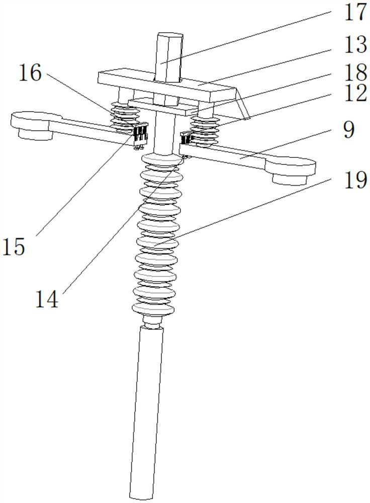 Outdoor 10-kilovolt line high-voltage isolation switch