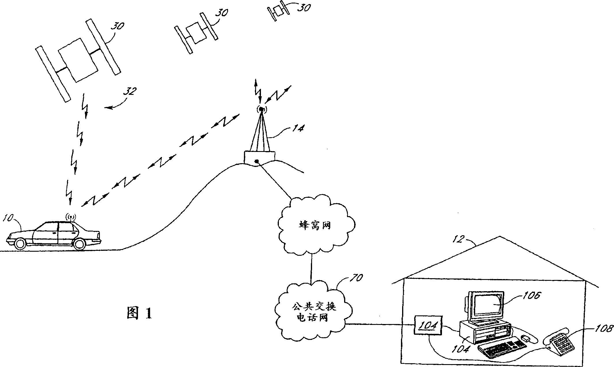 Vehicle tracking and security system incorporating simultaneous voice and data communication