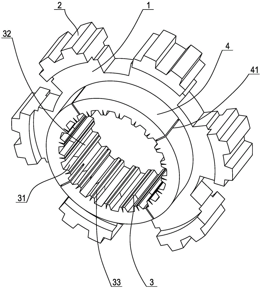 Powder metallurgy synchronizer gear hub