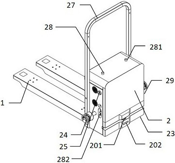 An automatic handling robot system, control method and storage device