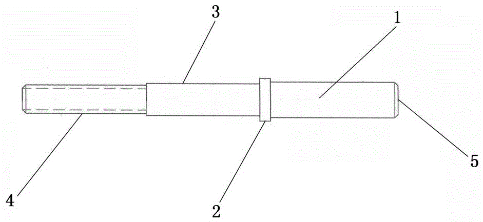 Handle bar of fine grinding mill