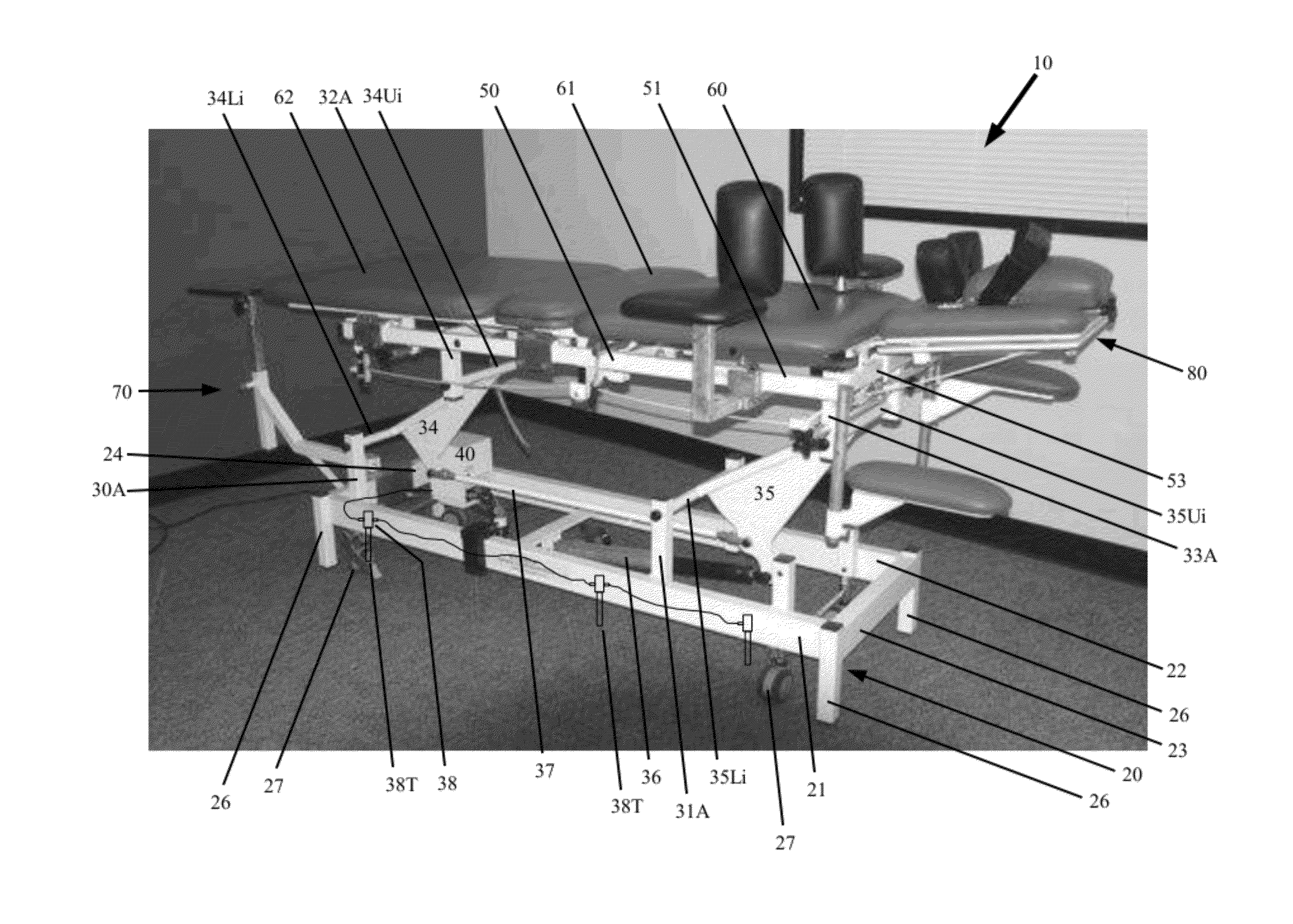 Computer Controlled Laser Therapy Treatment Table