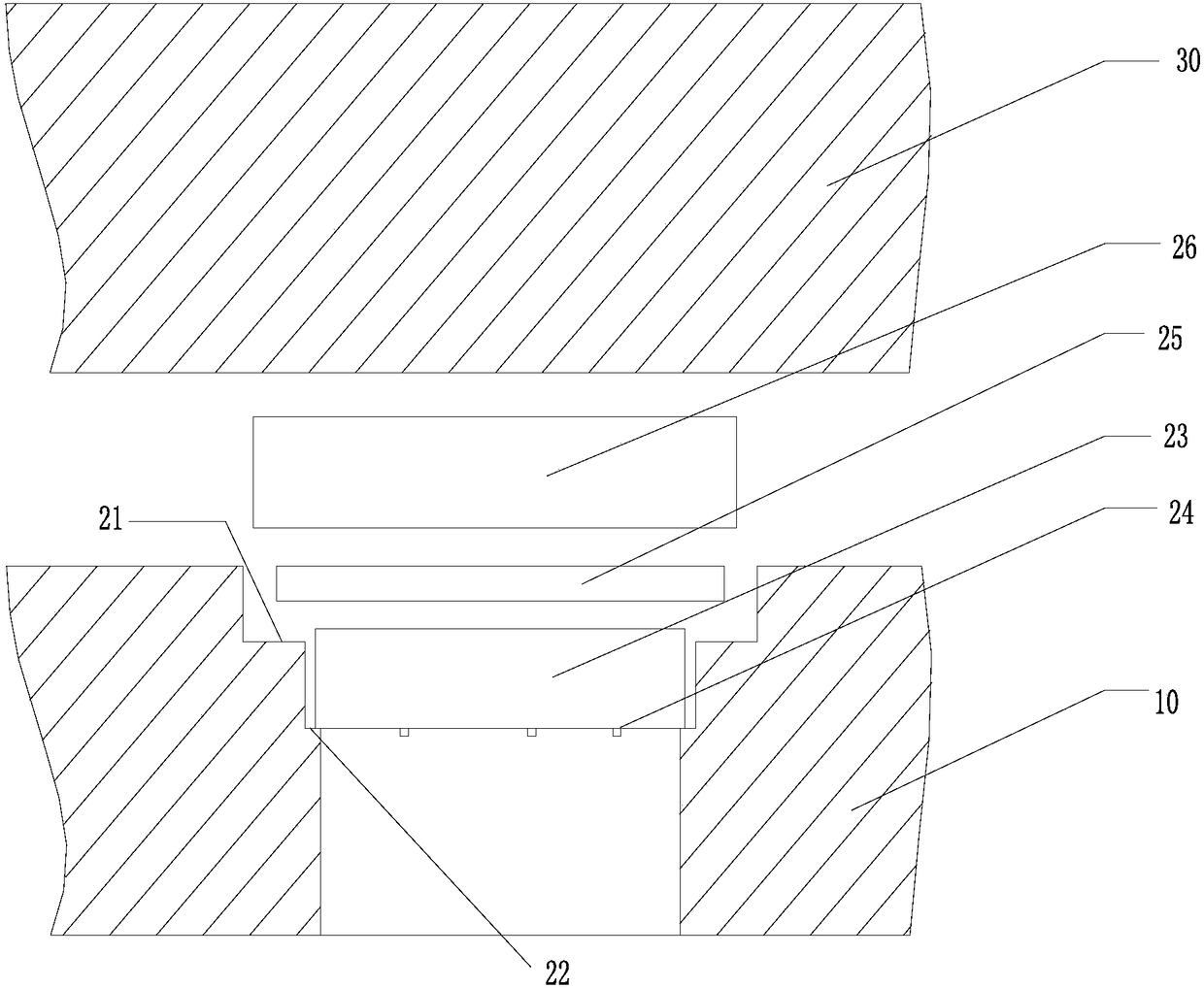 Welding clamping tool and method for welding microwave chip