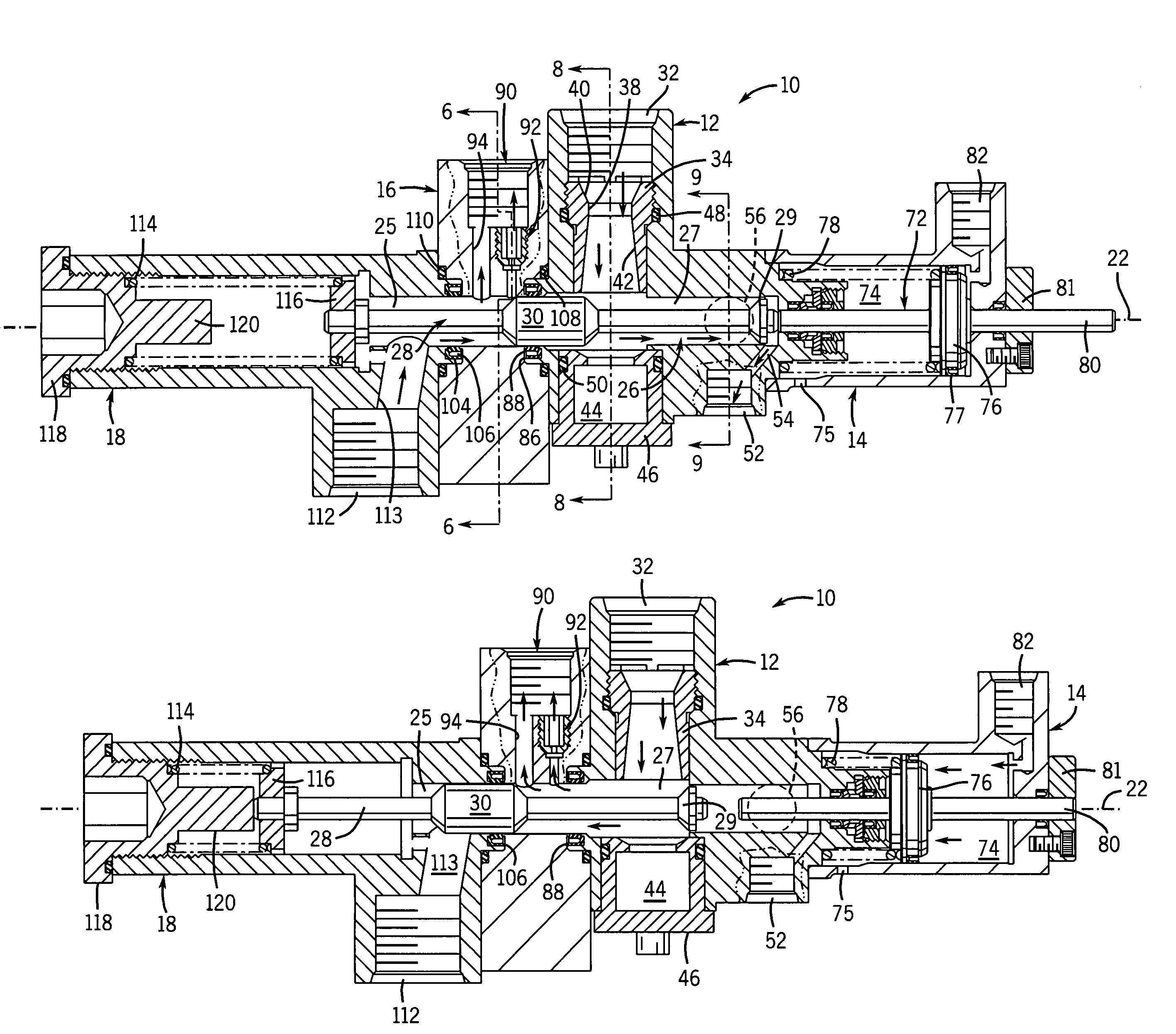 Distributor purge valve