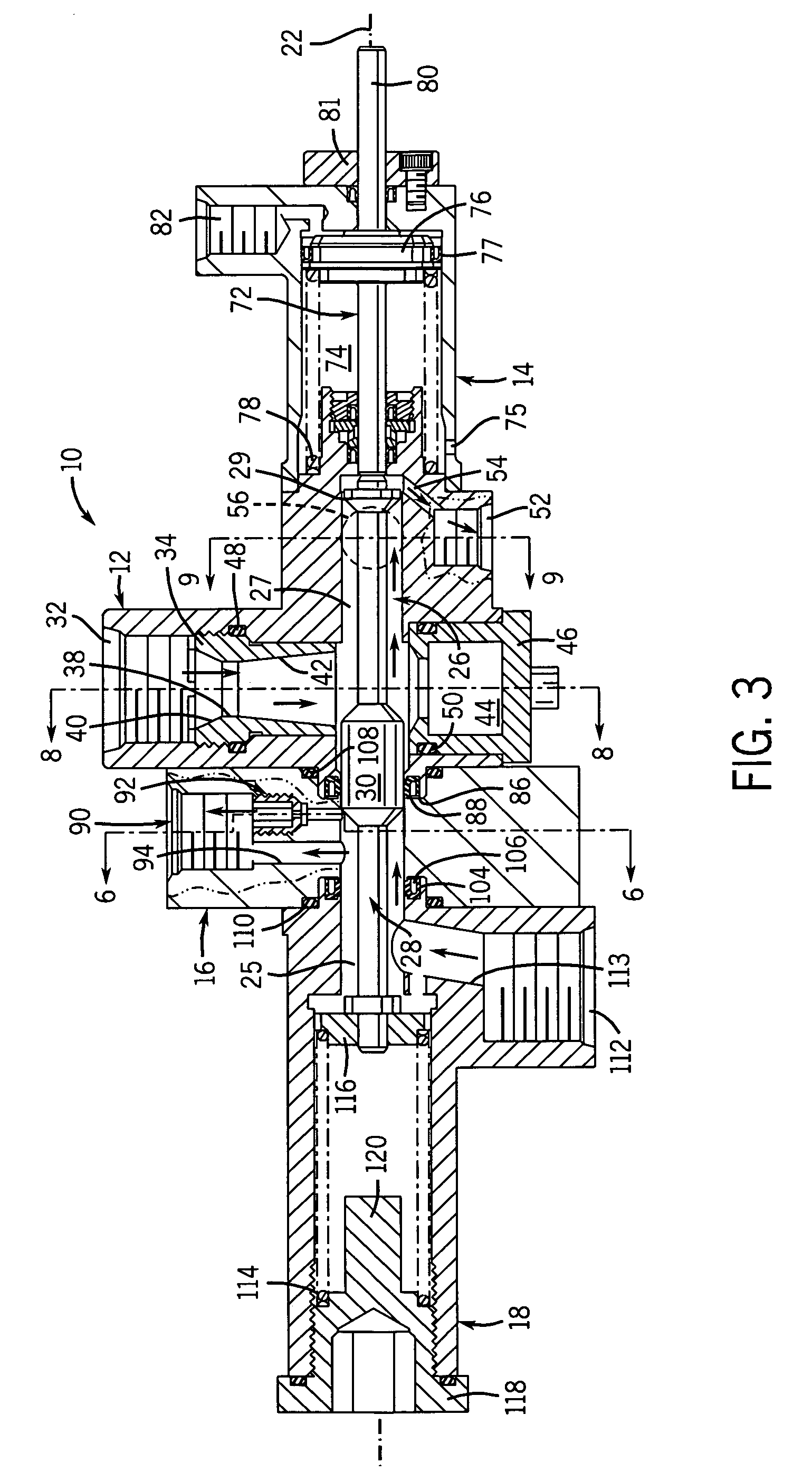 Distributor purge valve