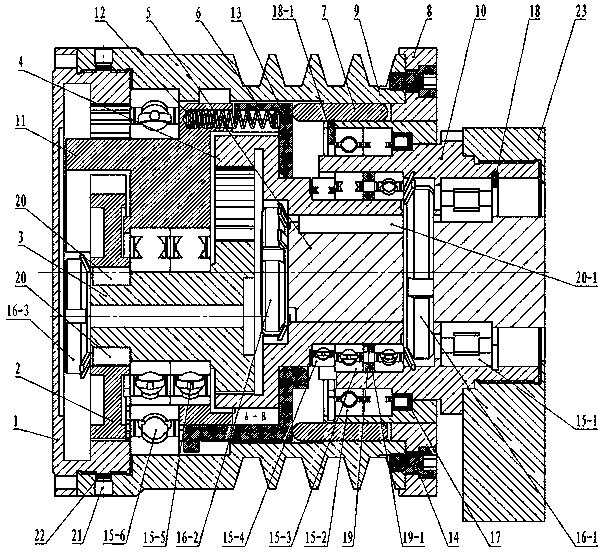 Double-speed driving wheel