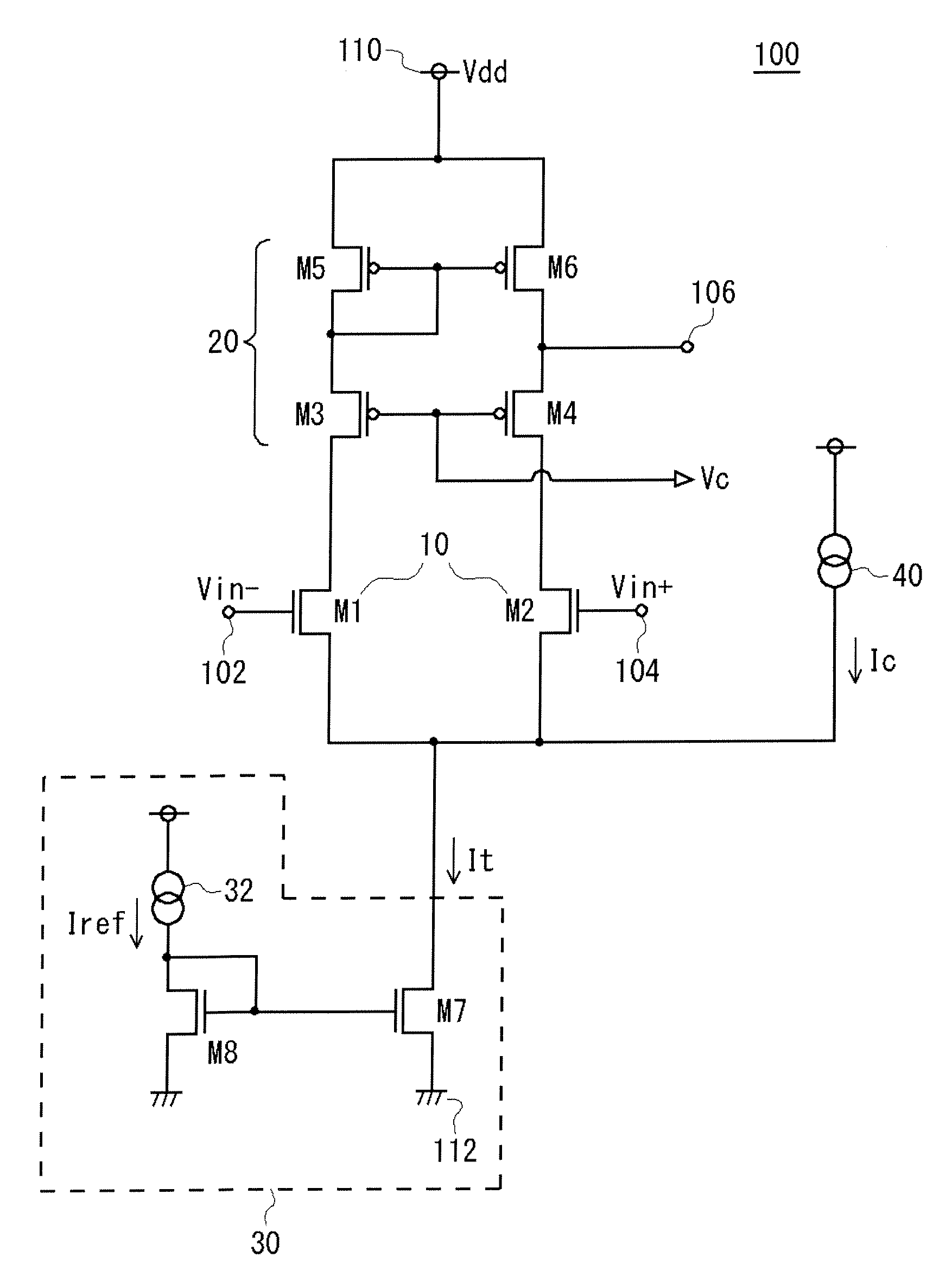 Differential amplifier