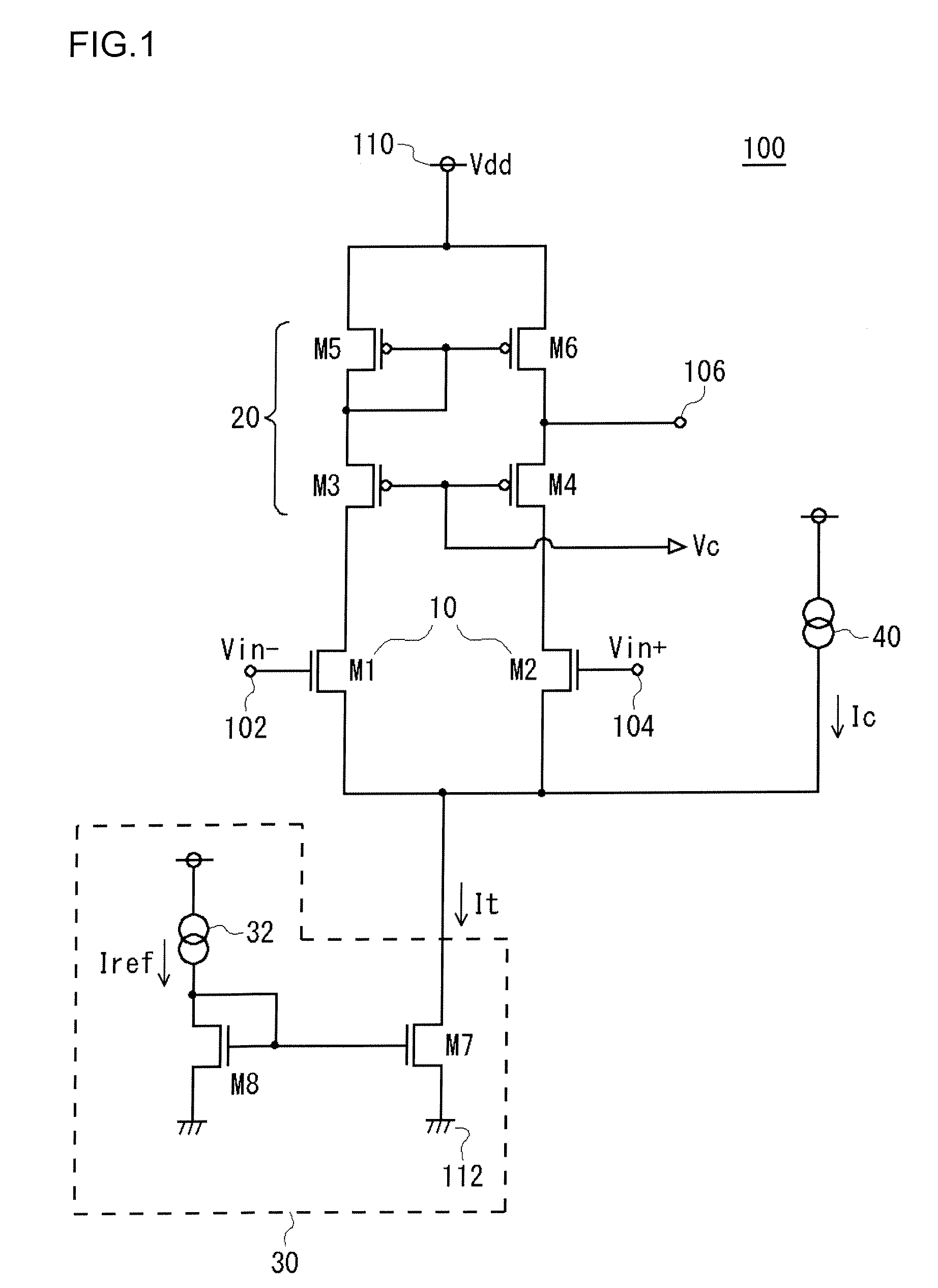 Differential amplifier