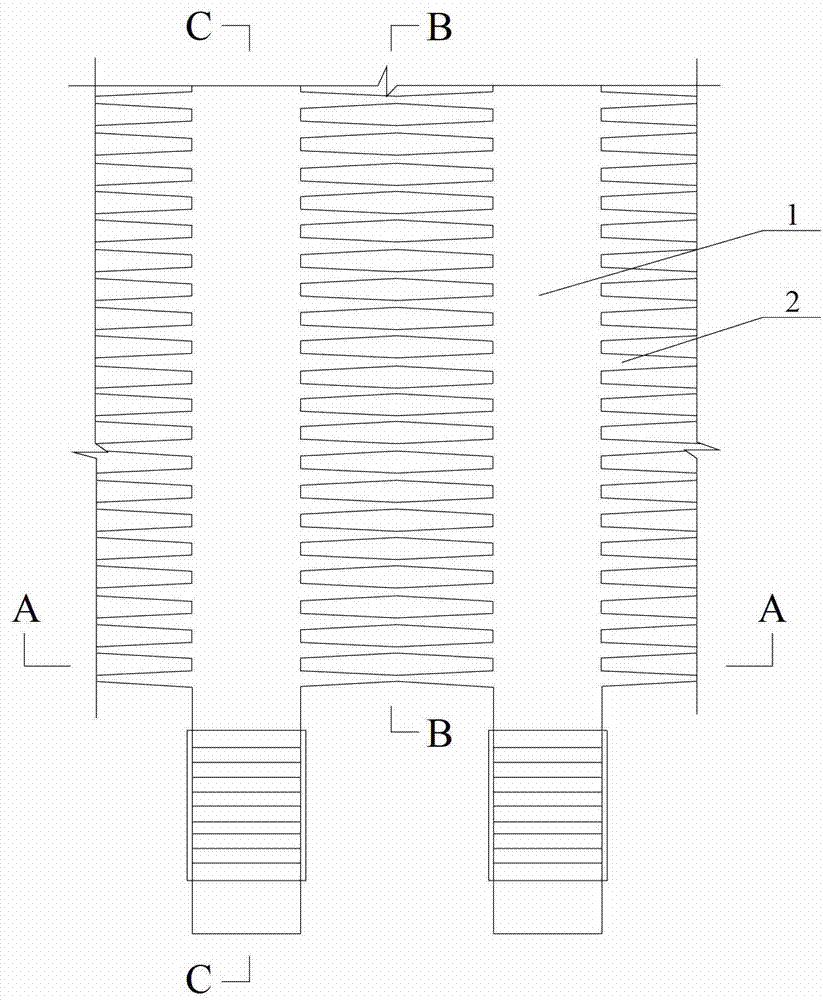 Non-adhesion prestressing reinforcement material