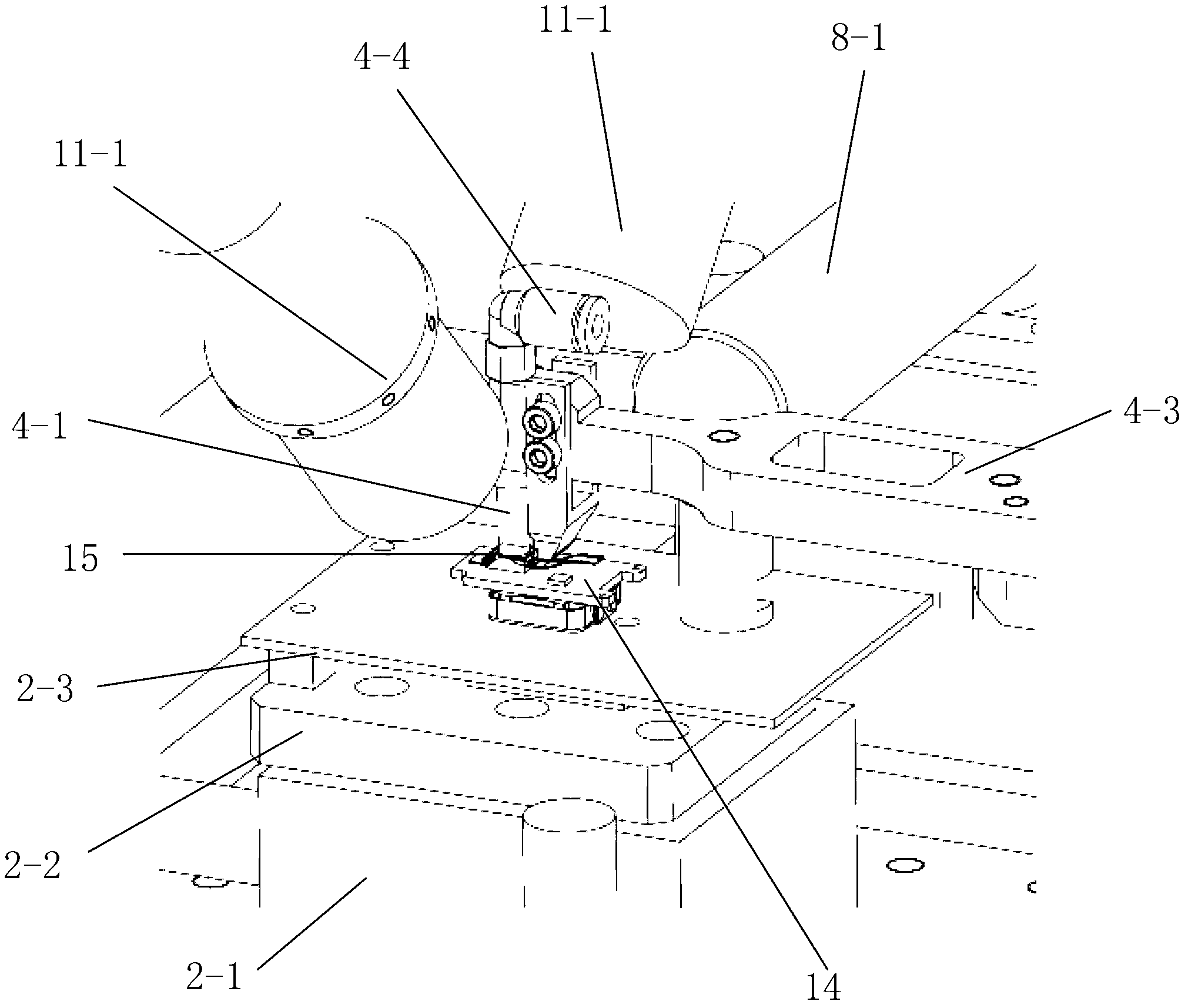 Full-vision semi-automatic coupling platform