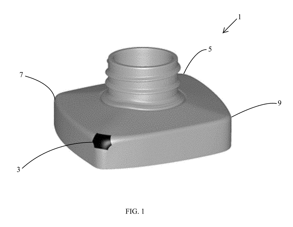 Rigid articles having a well-defined corner