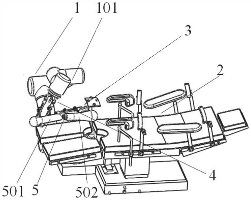 Reduction and fixation integrated operation system for limb fractures and control method