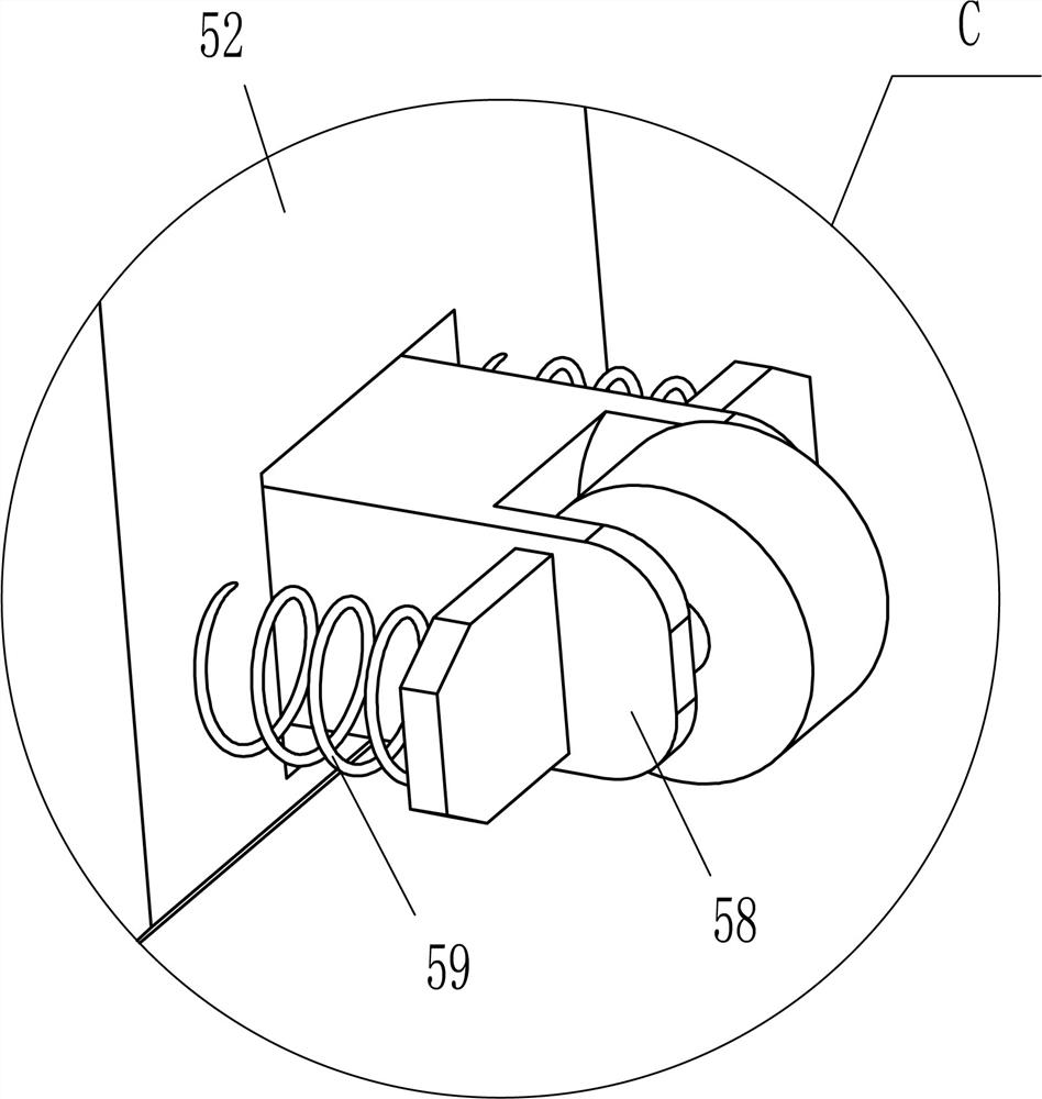 An iron sheet fixed-distance slotter for building an iron sheet shed