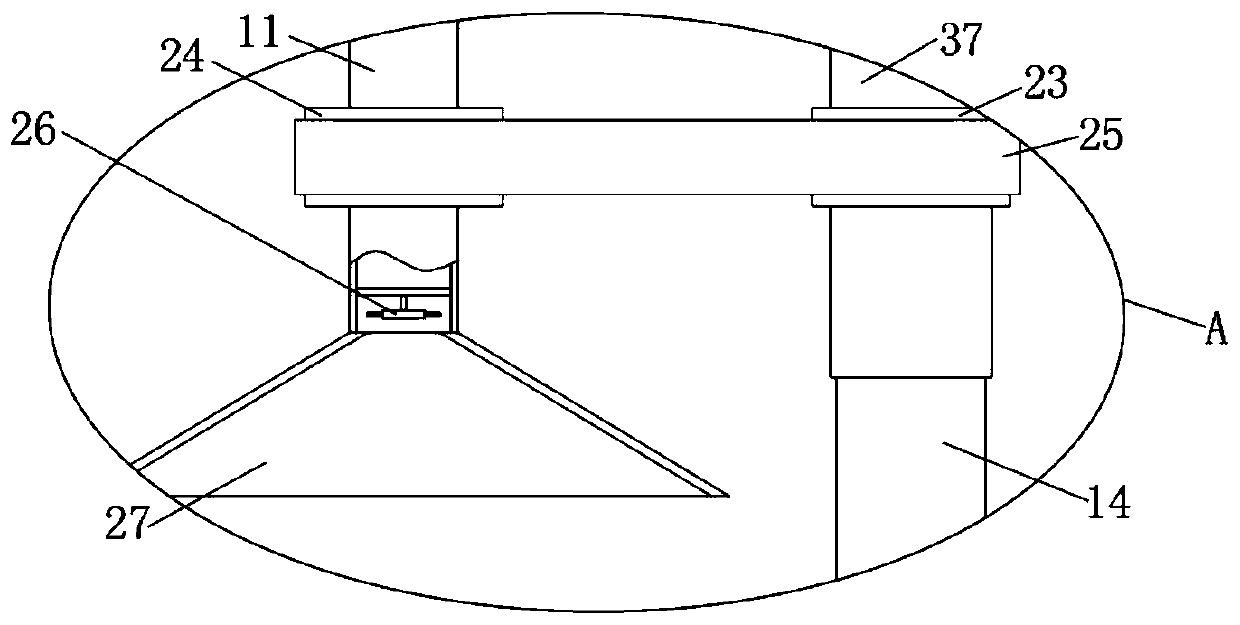 Automatic rolling device for knitwear sewing thread