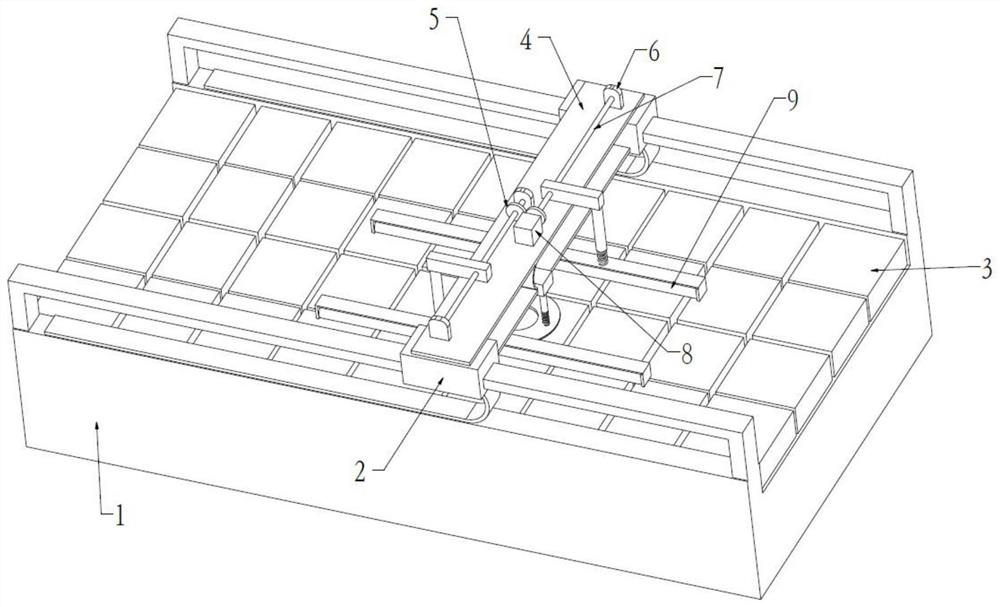 Cloth cutting device for garment processing