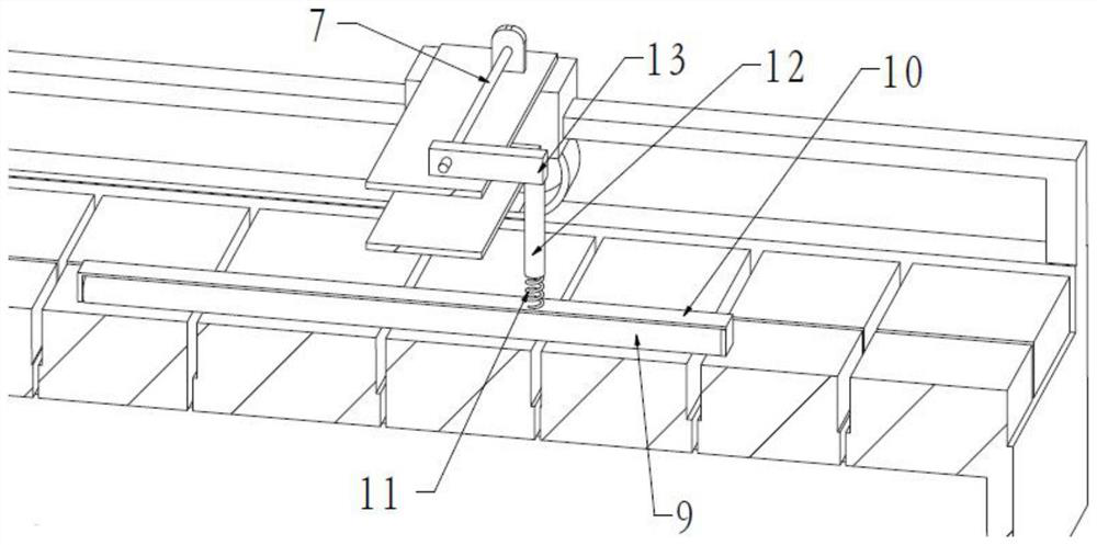 Cloth cutting device for garment processing