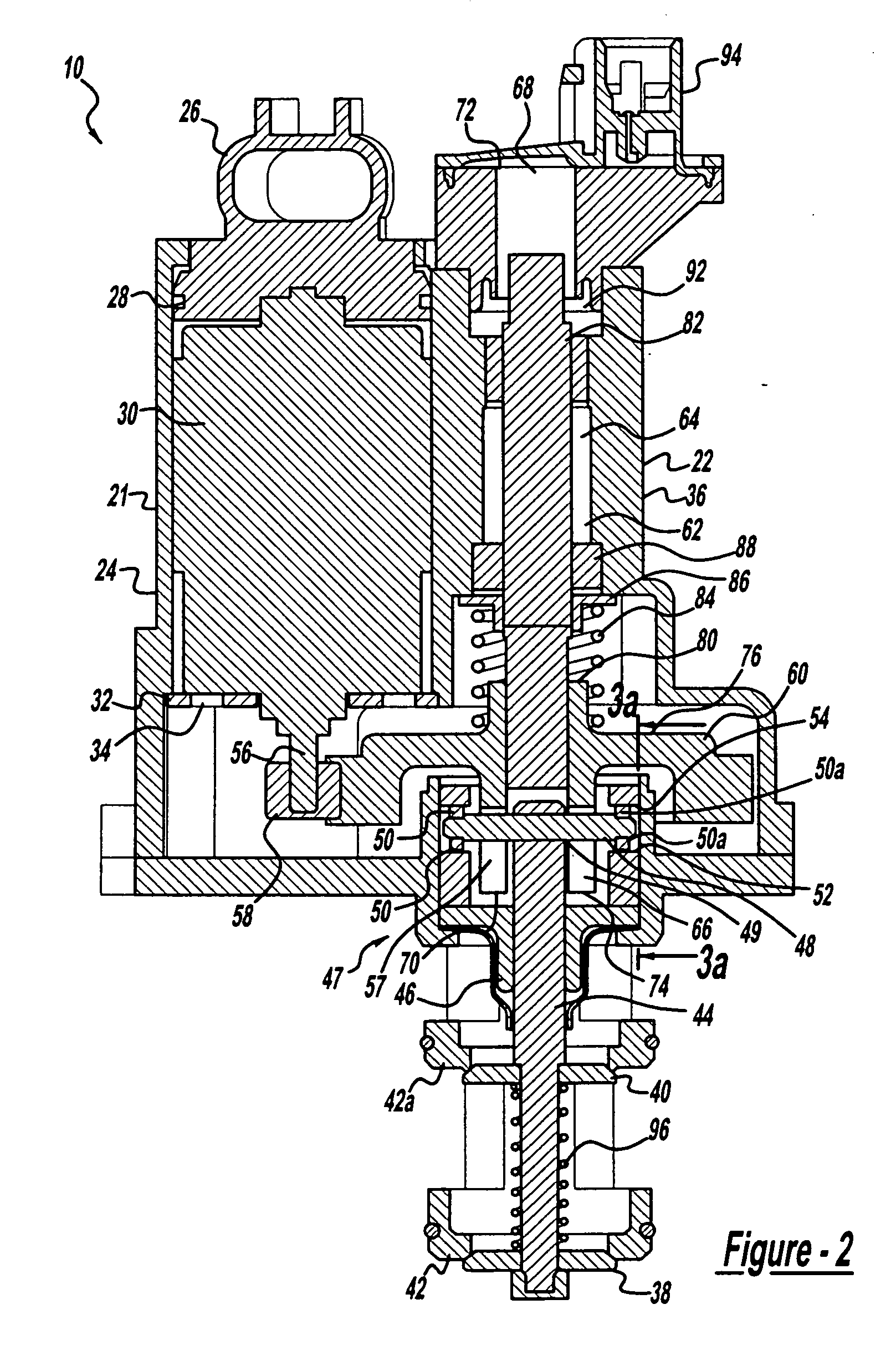 Gaseous fluid metering valve