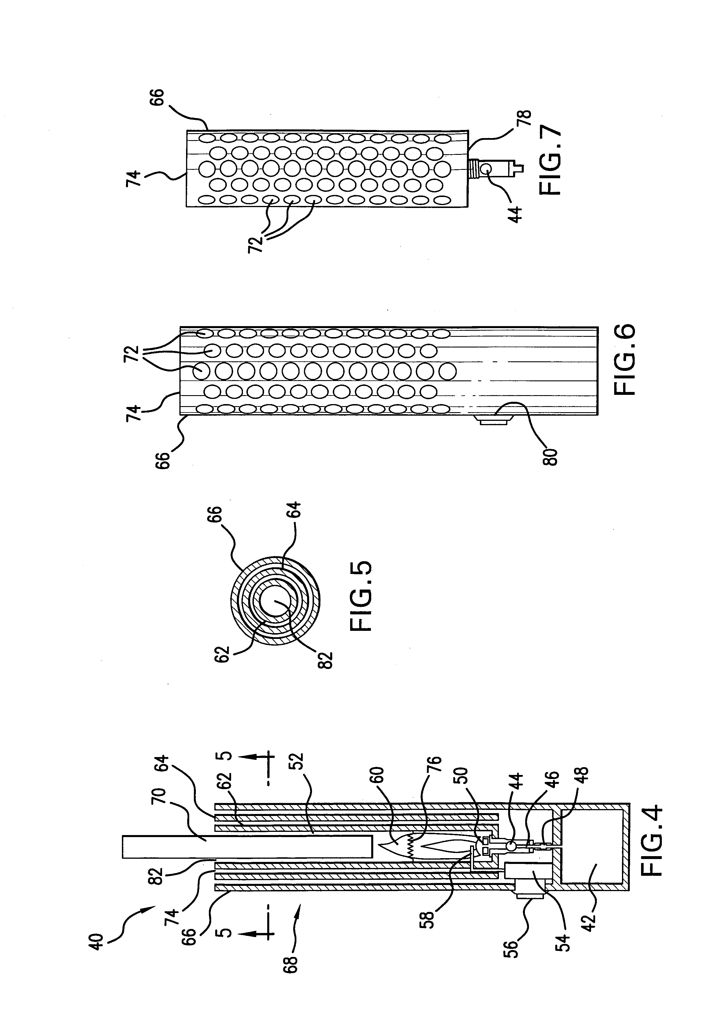 Cigarette lighter with improved safety properties