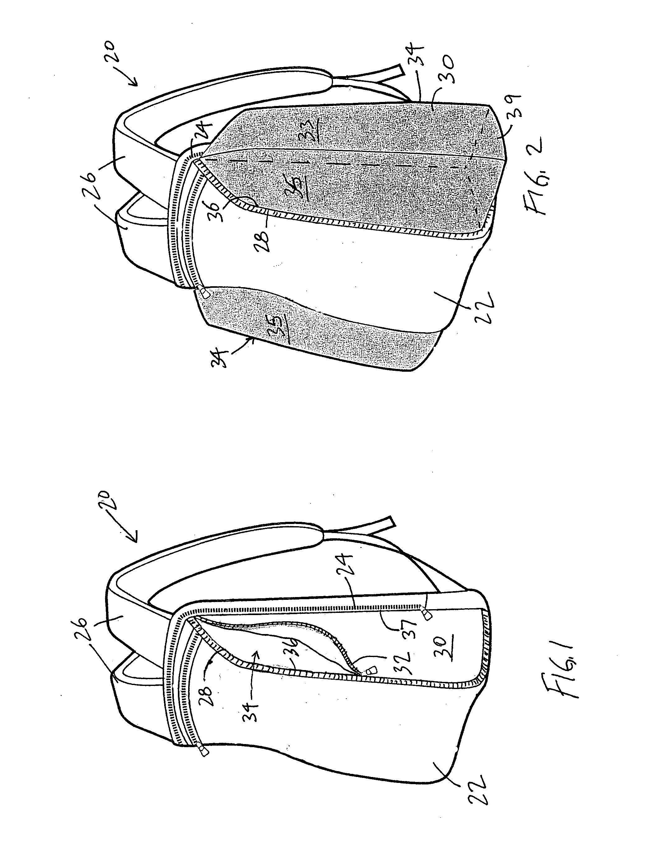 Reconfigurable bag for carrying items