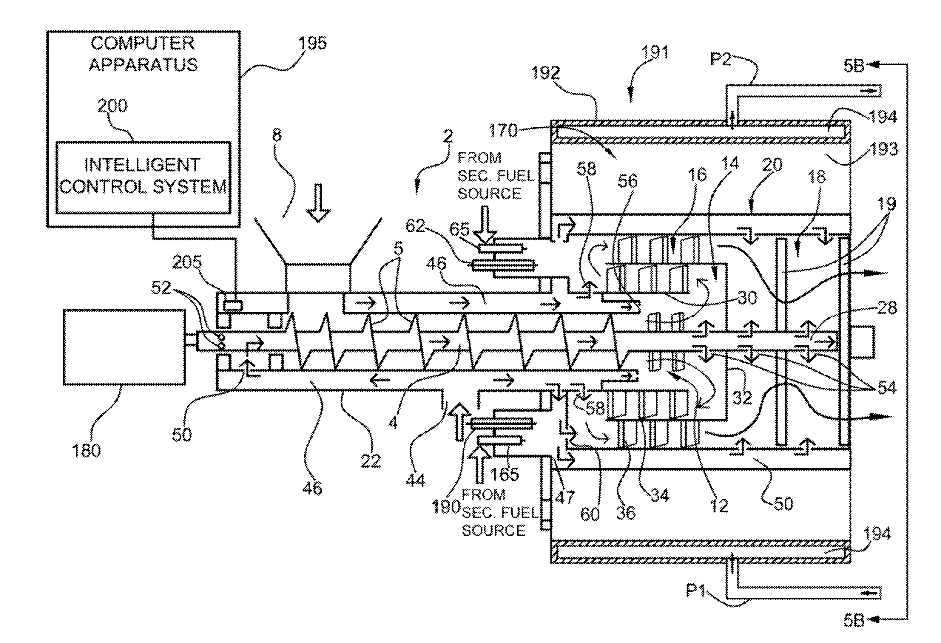 Burner system for waste plastic fuel