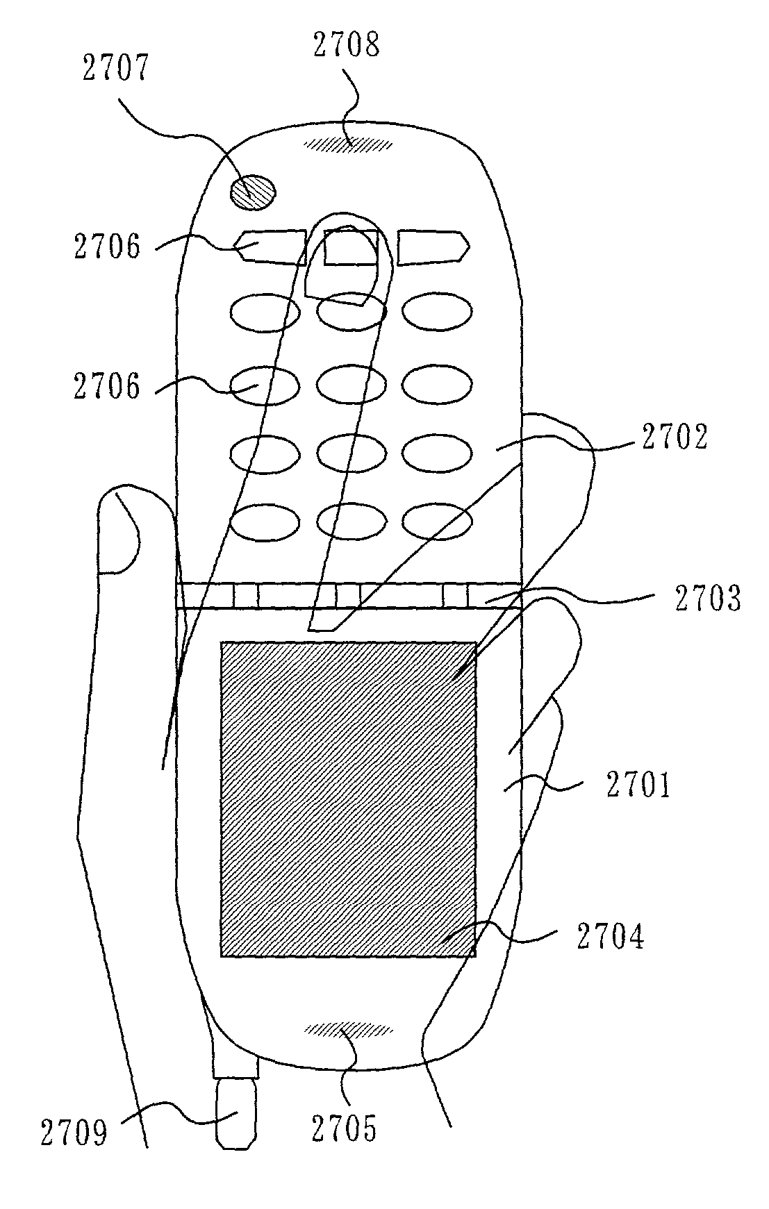 User identity authentication system and user identity authentication method and mobile telephonic device