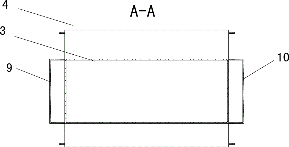 Ventilating and radiating system for switch cabinet chamber of semi-buried box-type substation