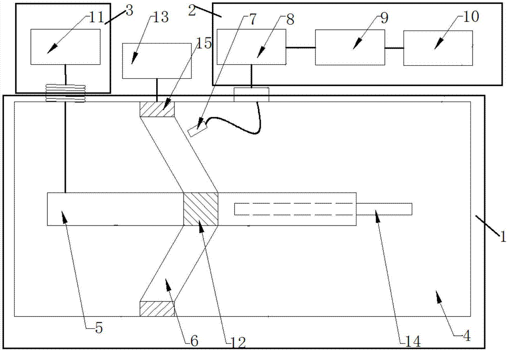 Surface charge measurement device of basin type insulator model