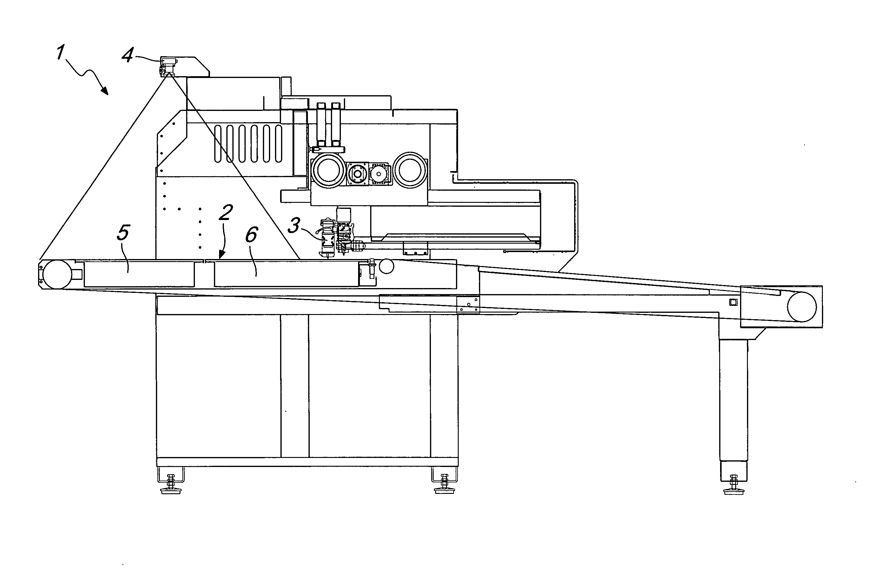 Cutting machine particulary for leather and similar materials