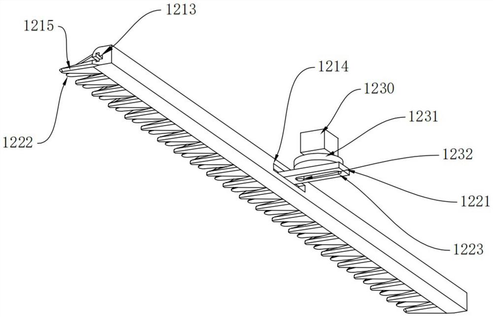 Environment-friendly active anti-winding harvesting and drying device for sweet potato seedlings