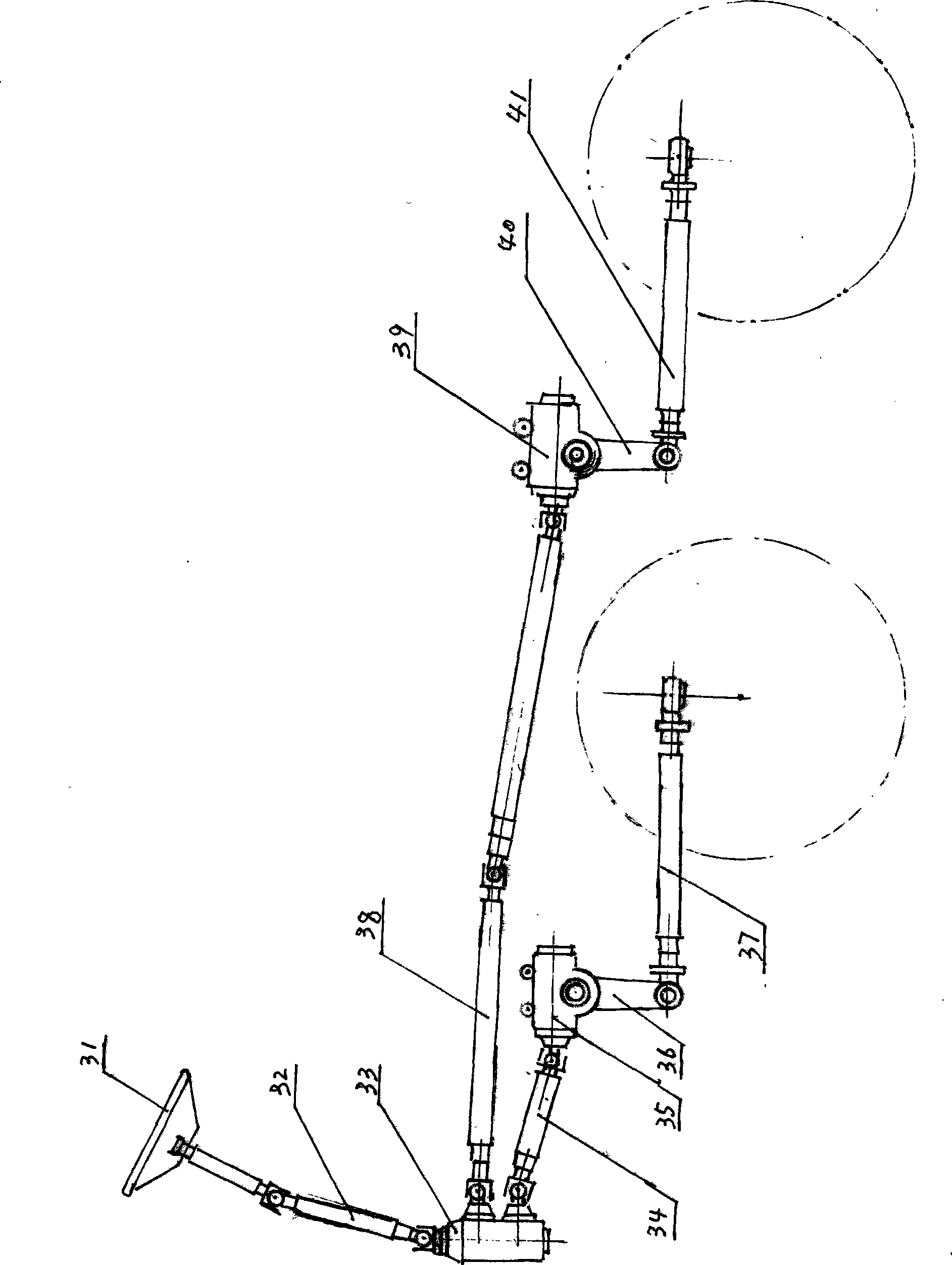 Dual-steering or multi-steering device parallel steering system for dual-front axle or multi-steering bridge vehicle