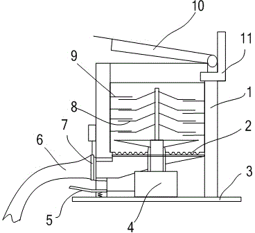 Toilet paper treatment device