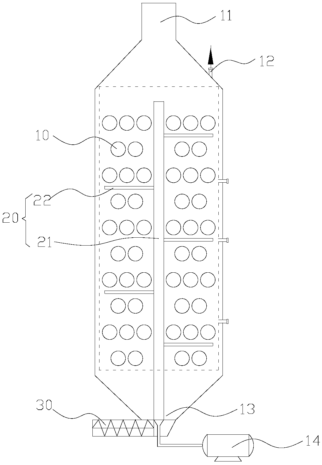 Rapid pyrolysis reactor