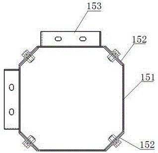 Assembling type steel plate bin integration system