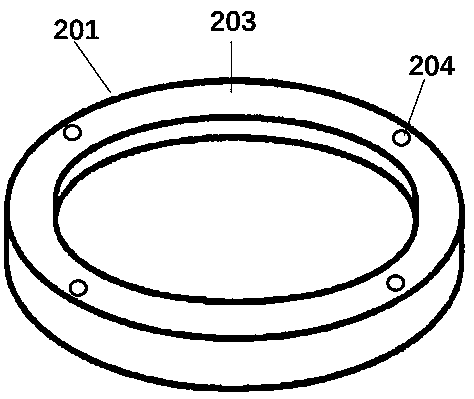 Target holder applied to pulsed laser co-deposition and mounting method