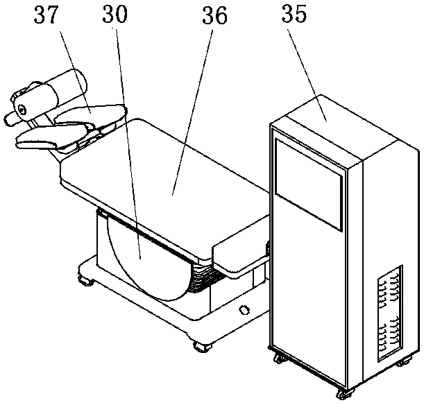 Multifunctional rehabilitation robot for spine