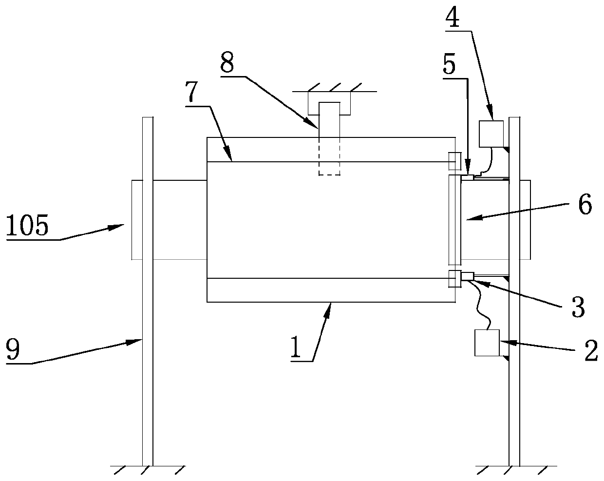 Electrostatic absorption traction device for air bubble film coiled materials