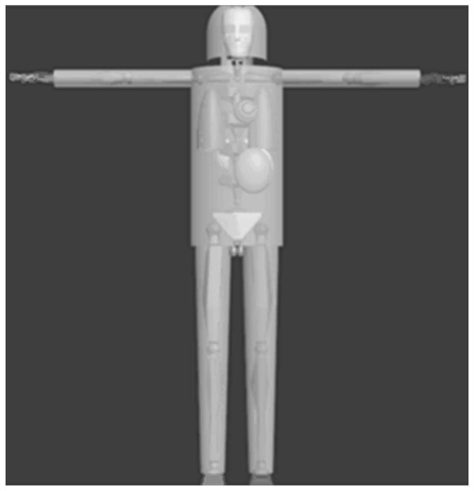 A Method for Estimating Exposure Dose of Decommissioned Humans in Nuclear Facilities