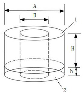 Polishing disk for quickly polishing surface of flaky diamond crystal and polishing method of polishing disk