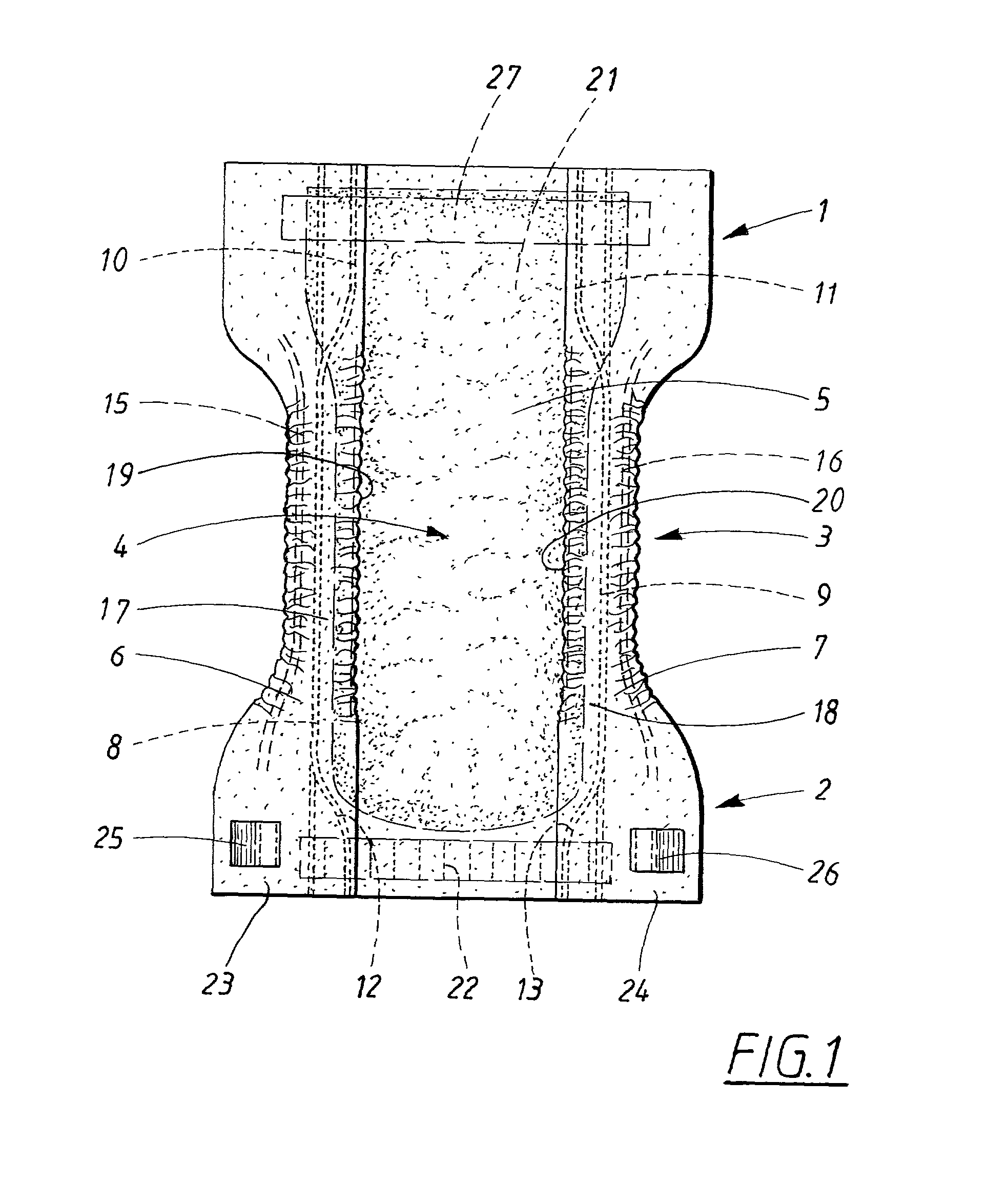 Mechanical tape fastening system for disposable absorbent articles