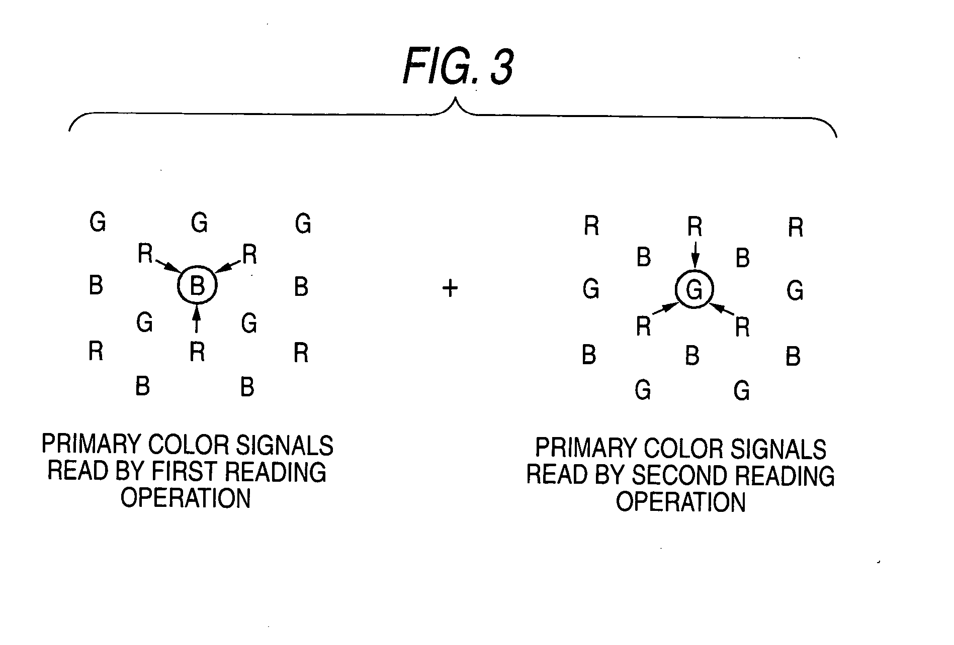 Color solid-state image pickup device